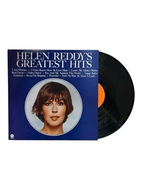 Helen Reddy's Greatest Hits Vintage Vinyl LP Capitol Records ST-11467, 1975